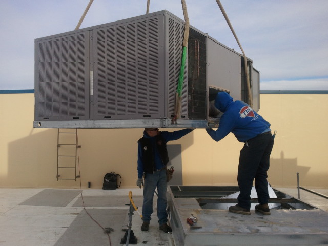 installing hvac unit